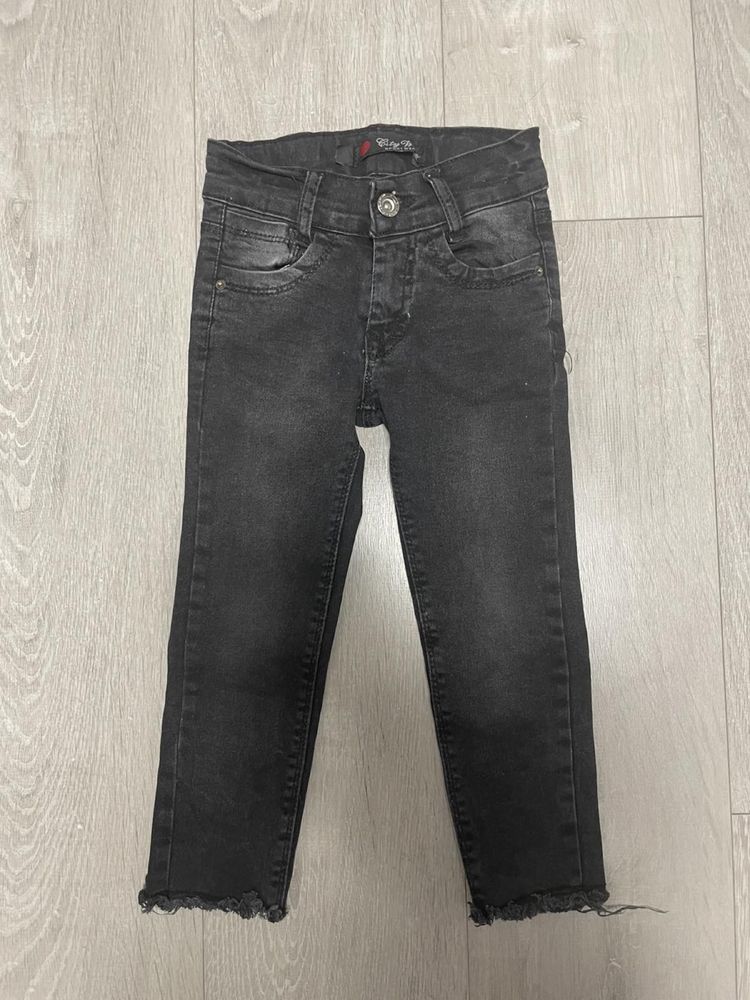 Черные джинсы, лосины H&M на 3 года 98 см