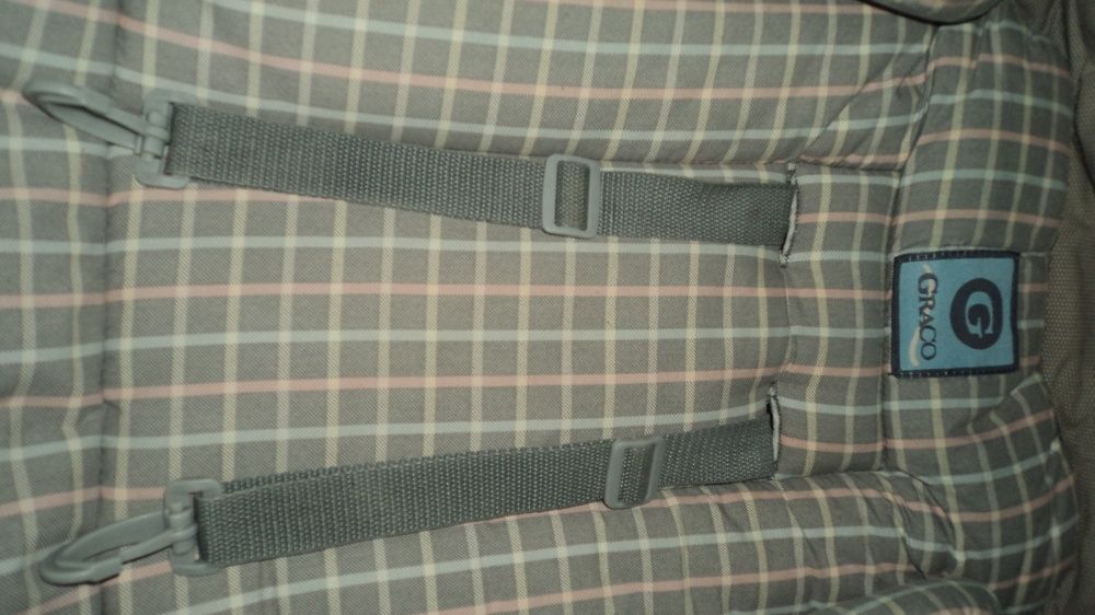 Carro bebé 4 Rodas como Novo-Resistente 0-4 anos-25kg+capa chuva-Graco