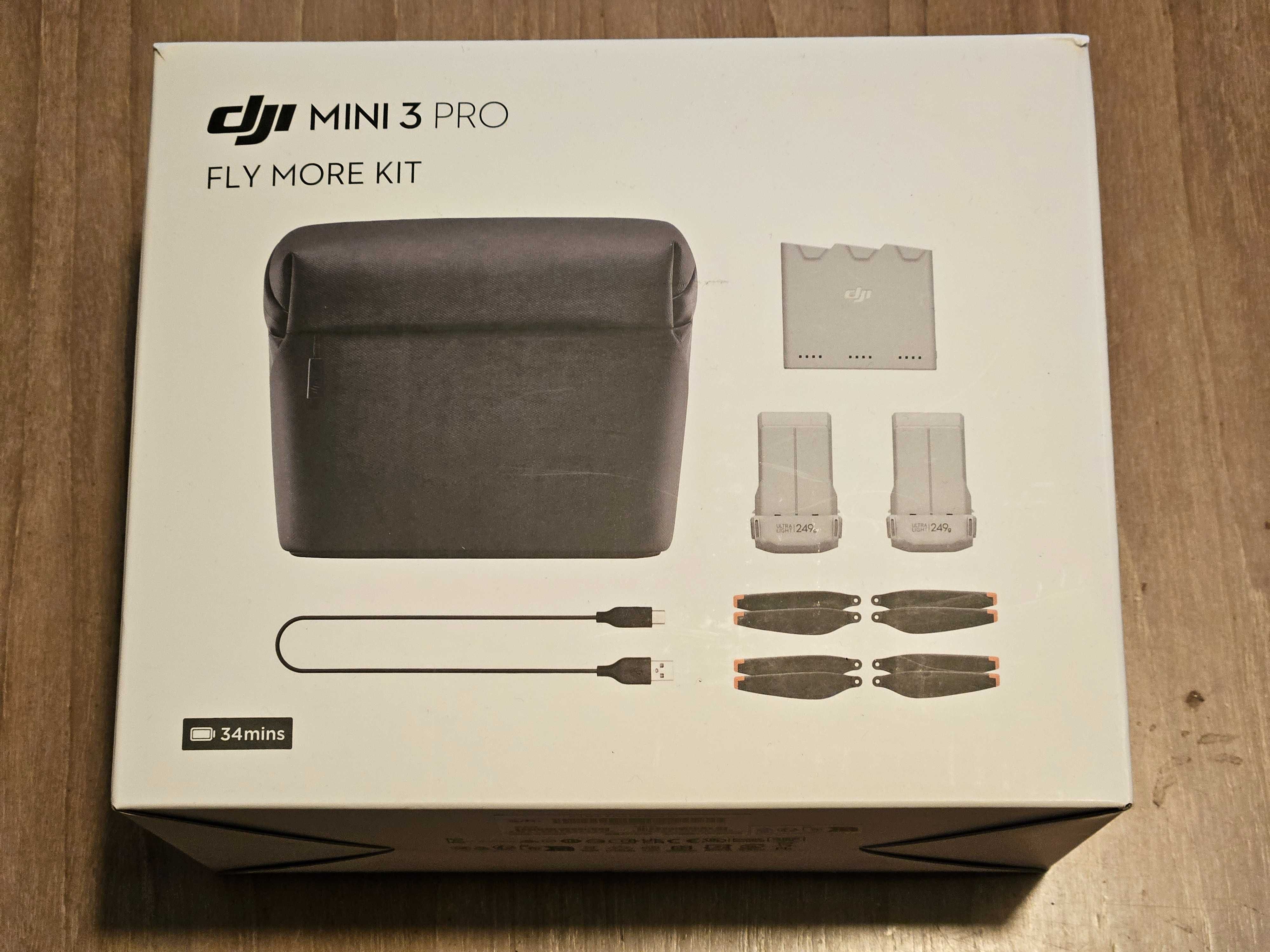 Drone Dji mini3 pro 3baterias