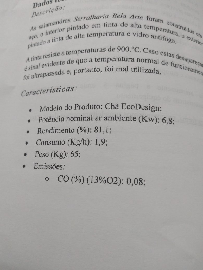 Salamandra a lenha