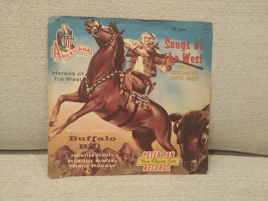 Antigo Single Vinil - Songs of The West - Buffalo Bill