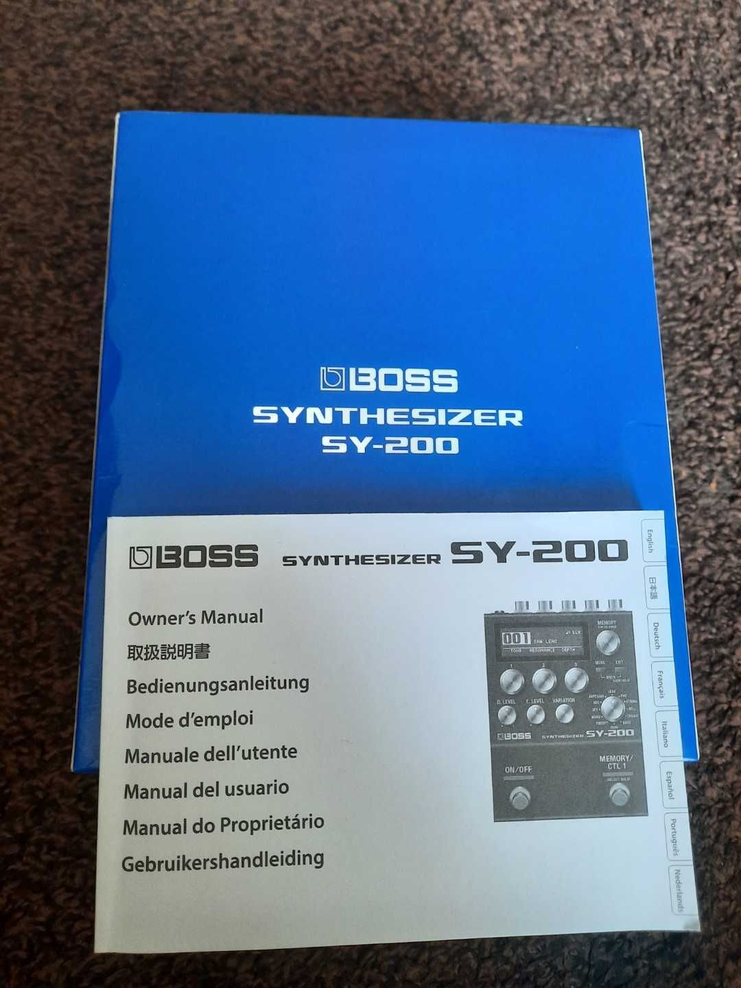 Boss SY-200 syntezator gitarowy