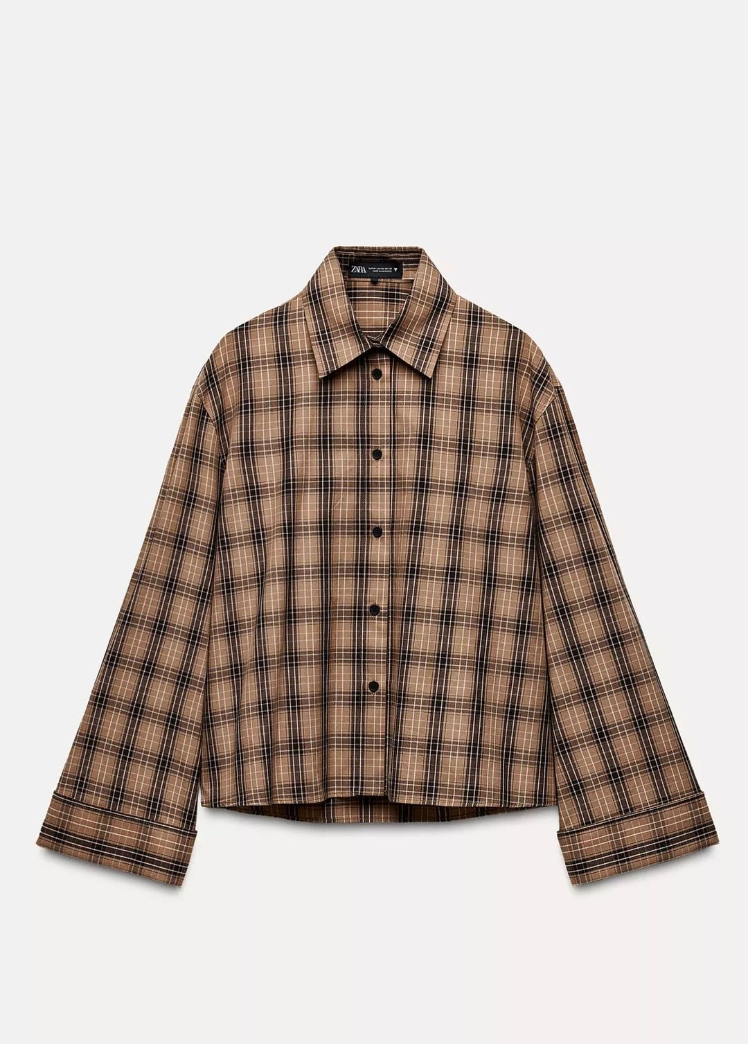 Нова сорочка котонова Zara XS-S