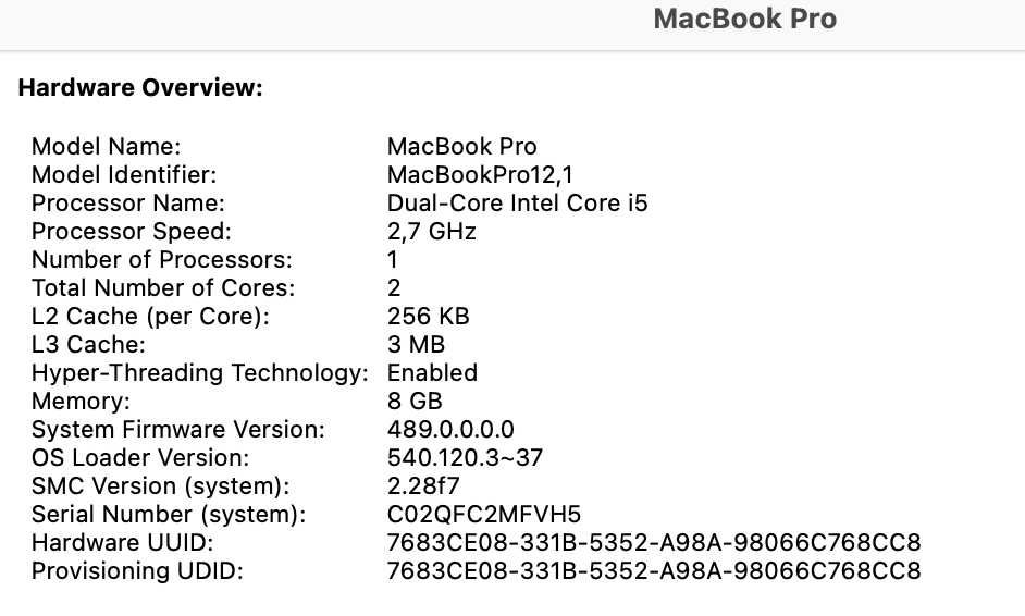 MacBook Pro 13 2015 nowa bateria