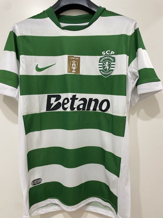 Camisola SCP Sporting com patch de campeao