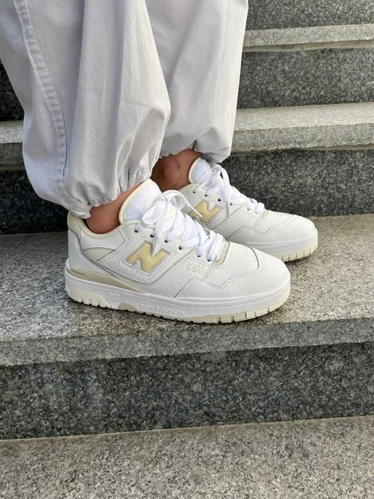 Кросівки New Balance 550 White/Cream premium