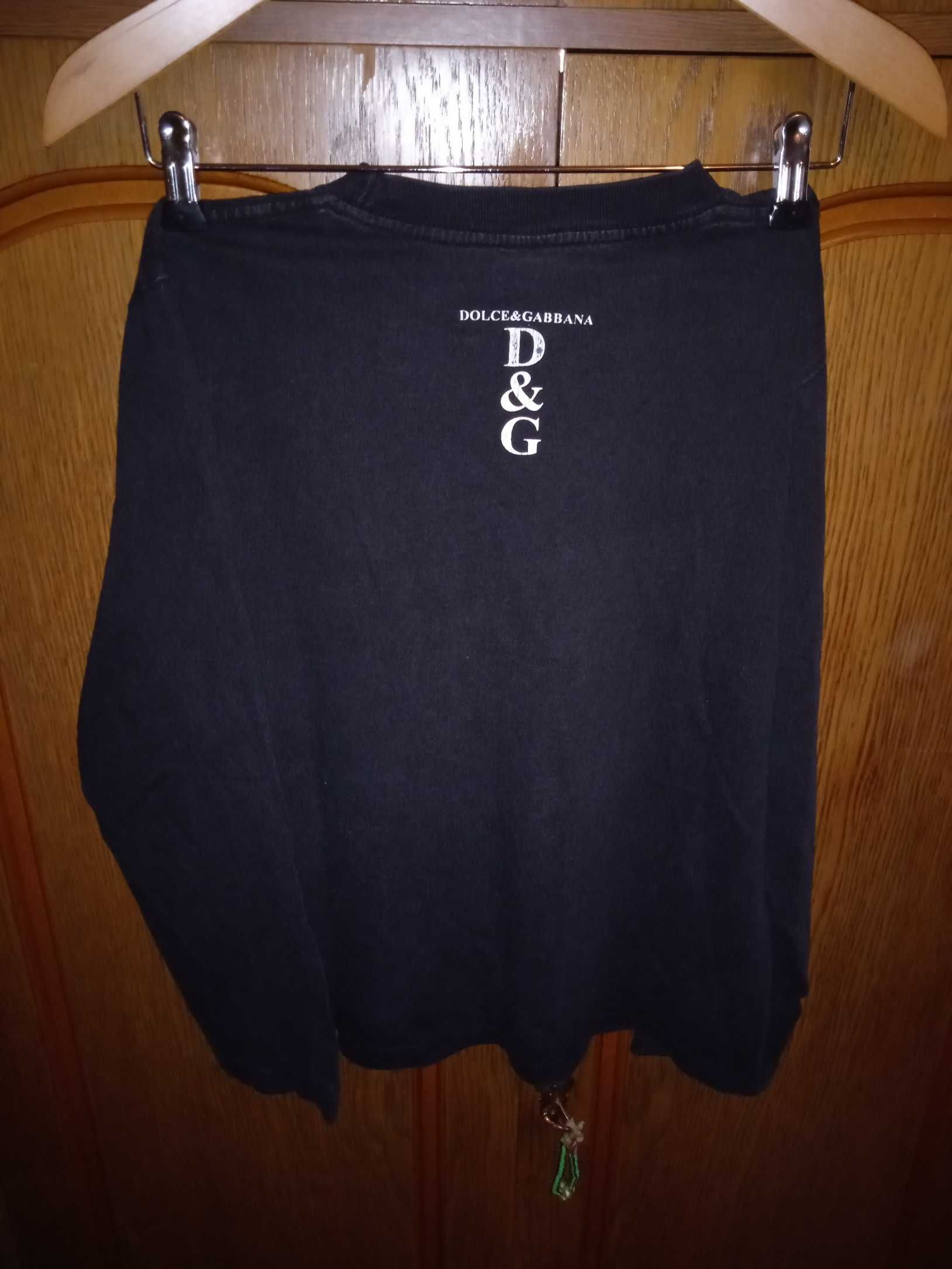Bluza, longsleeve Dolce & Gabbana, koszulka z długim rękawem