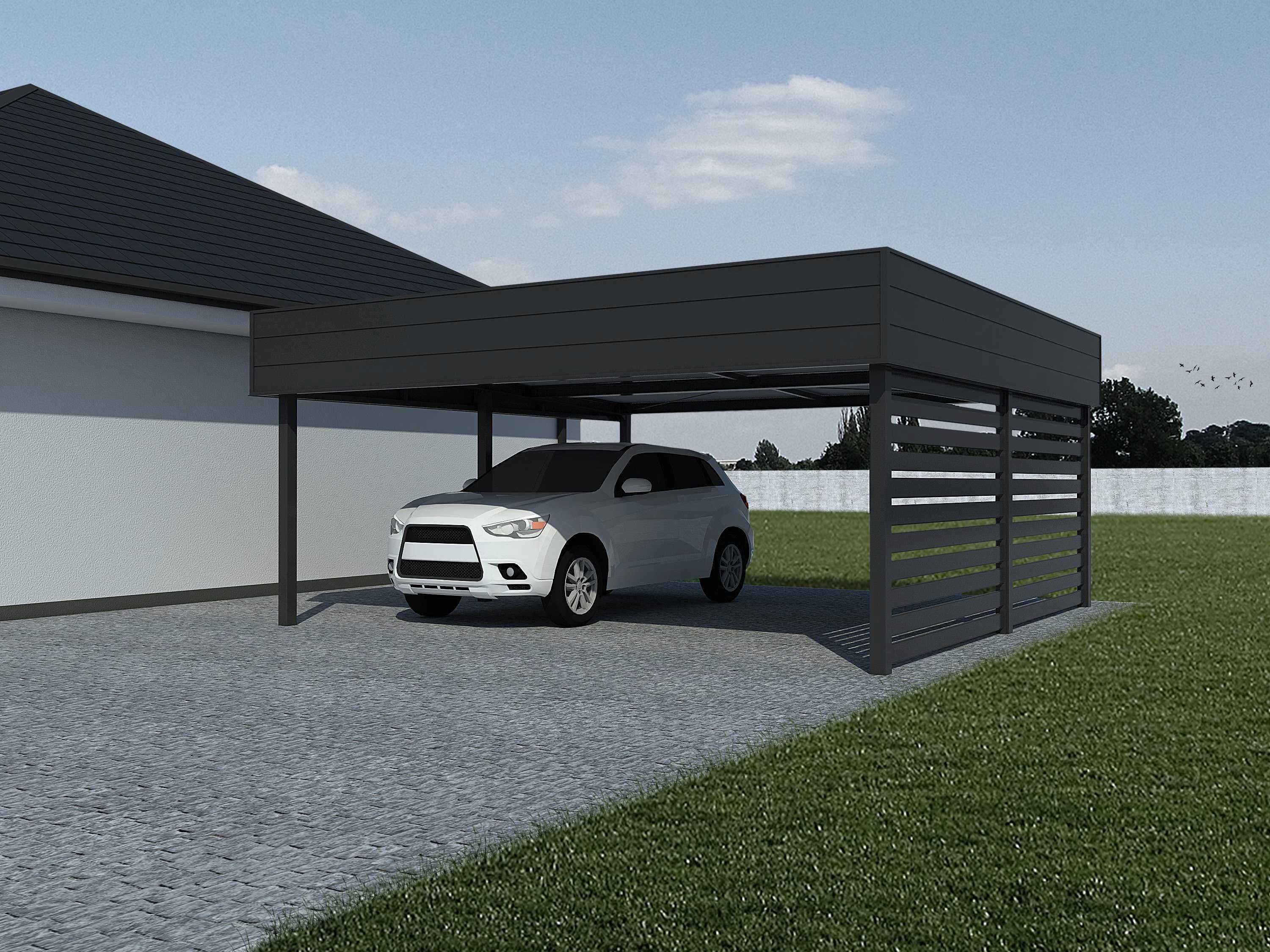 Wiata samochodowa Carport
