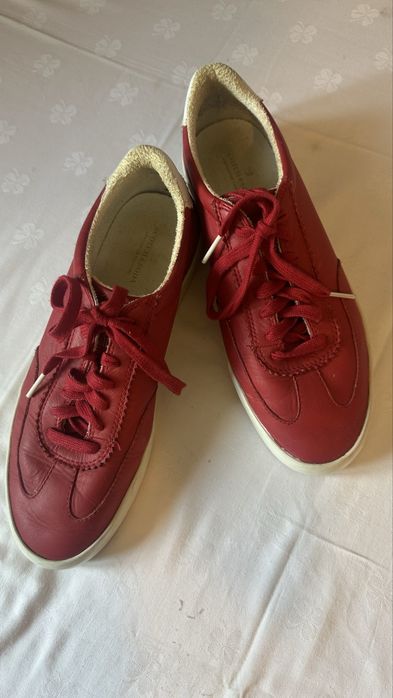 Półbuty męskie skórzane scotch & soda Amsterdam couture 43, czerwone