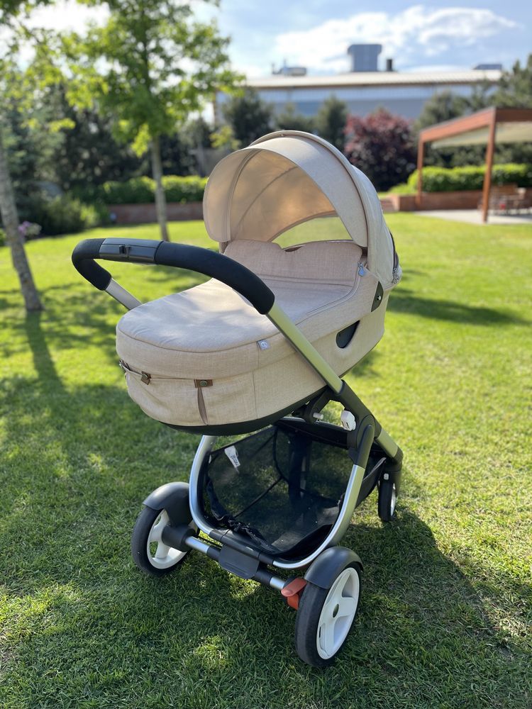 Wózek stokke crusi z kpl wyposażeniem