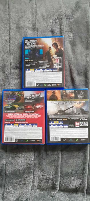 Driveclub The  last of us Gry na Playstation 4