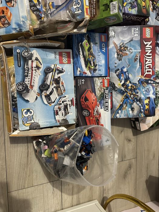 Klocki Lego rozne rodzaje