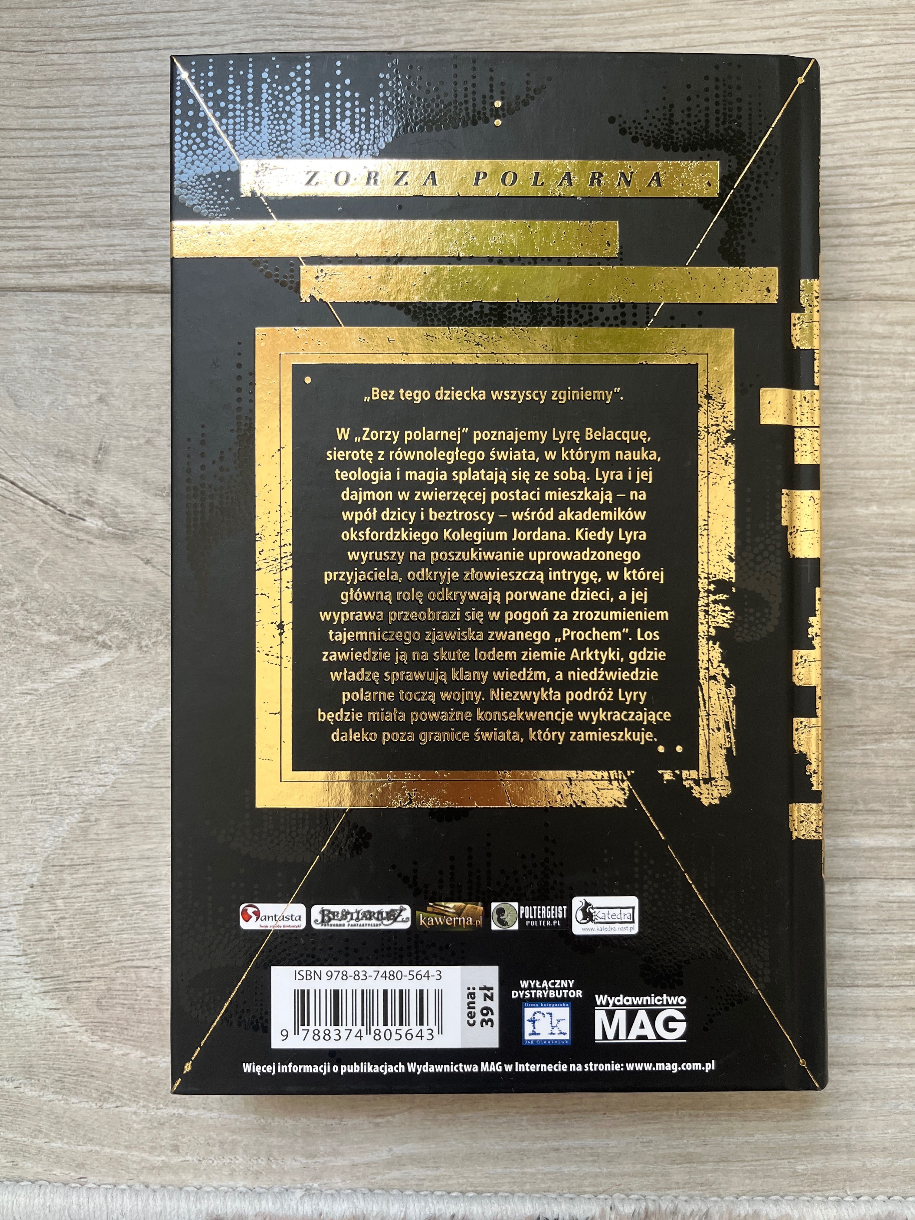 Mroczne Materie - Philip Pullman - tom 1 i 2 - twarda okładka