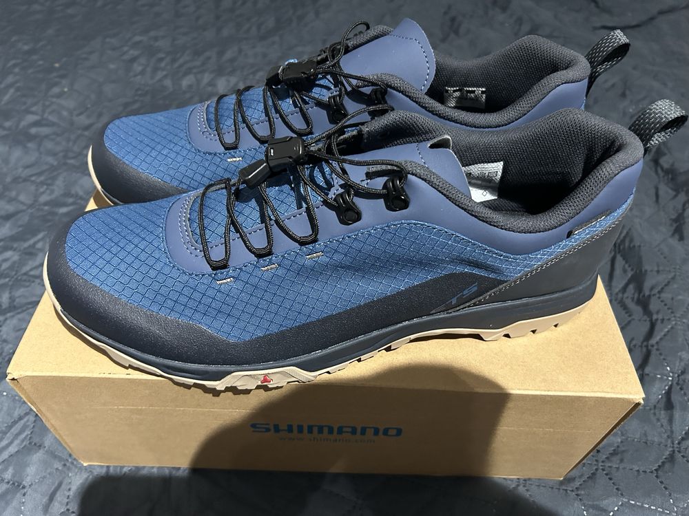 Buty rowerowe SHIMANO SH-ET501 Niebieskie rozmiar 48