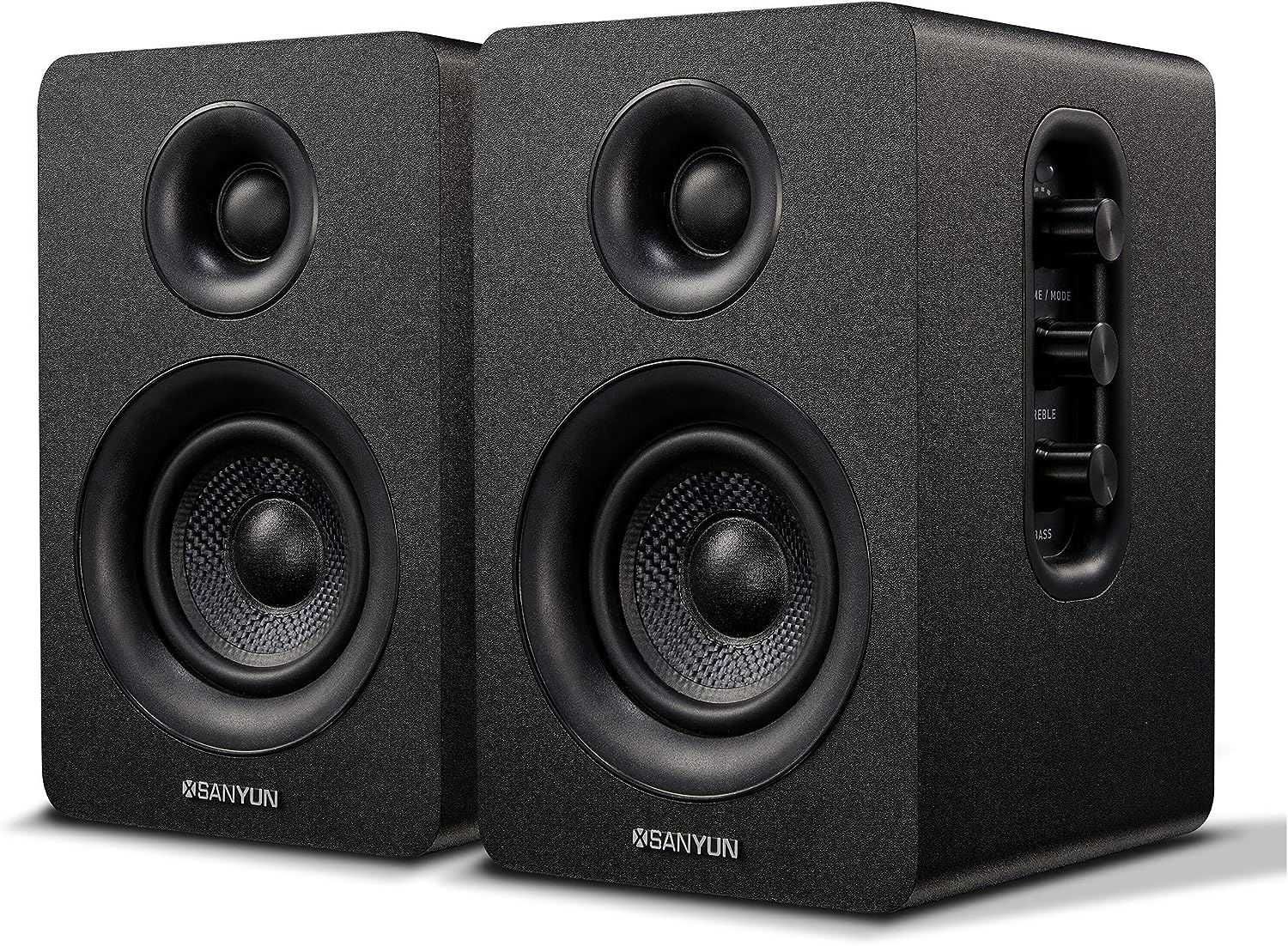 Głośniki aktywne SANYUN SW-208 HIFI BT 5.0 DAC 60W czarne. Komputer