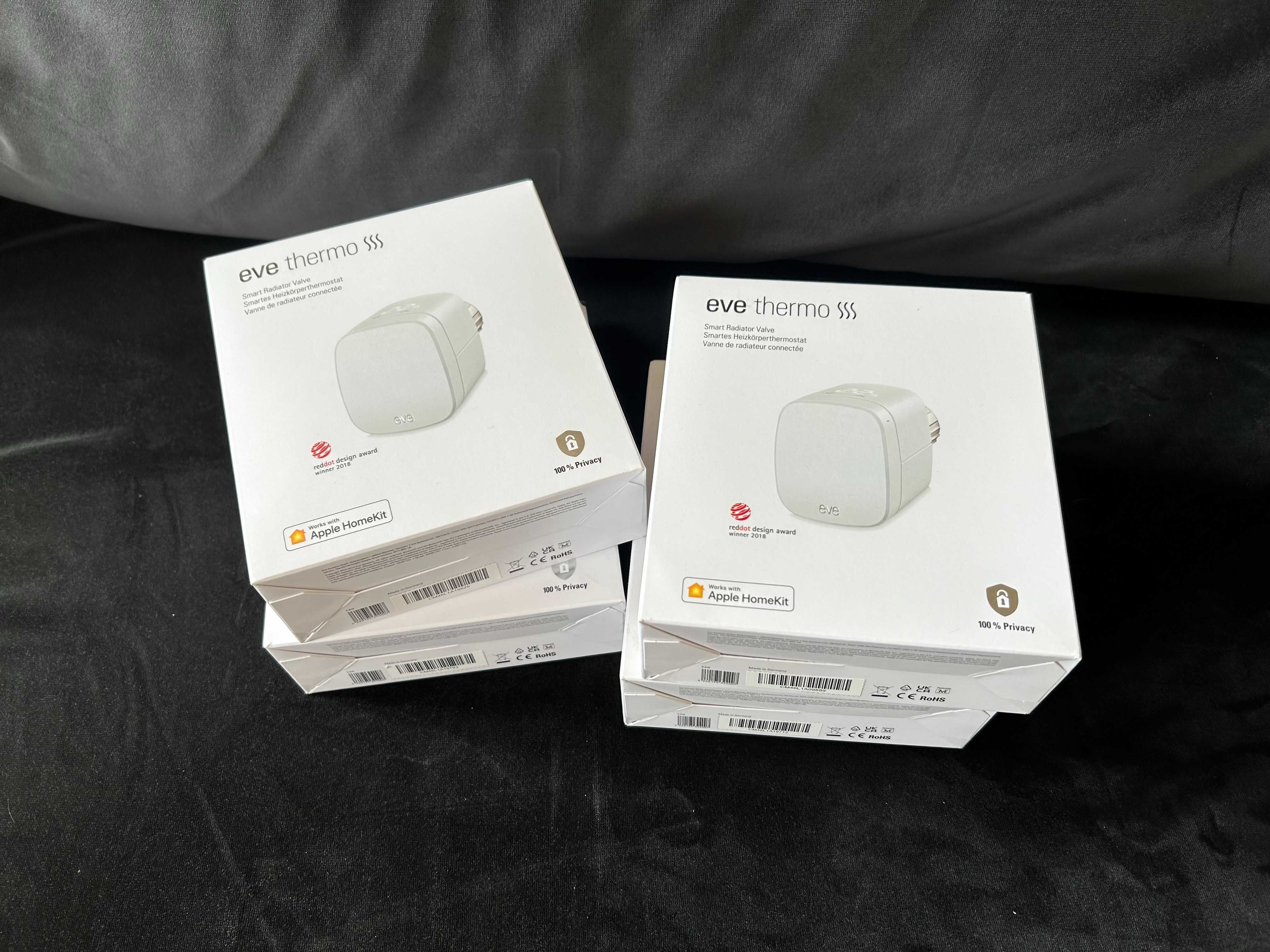 4x Eve Thermo Smart Home Termostat