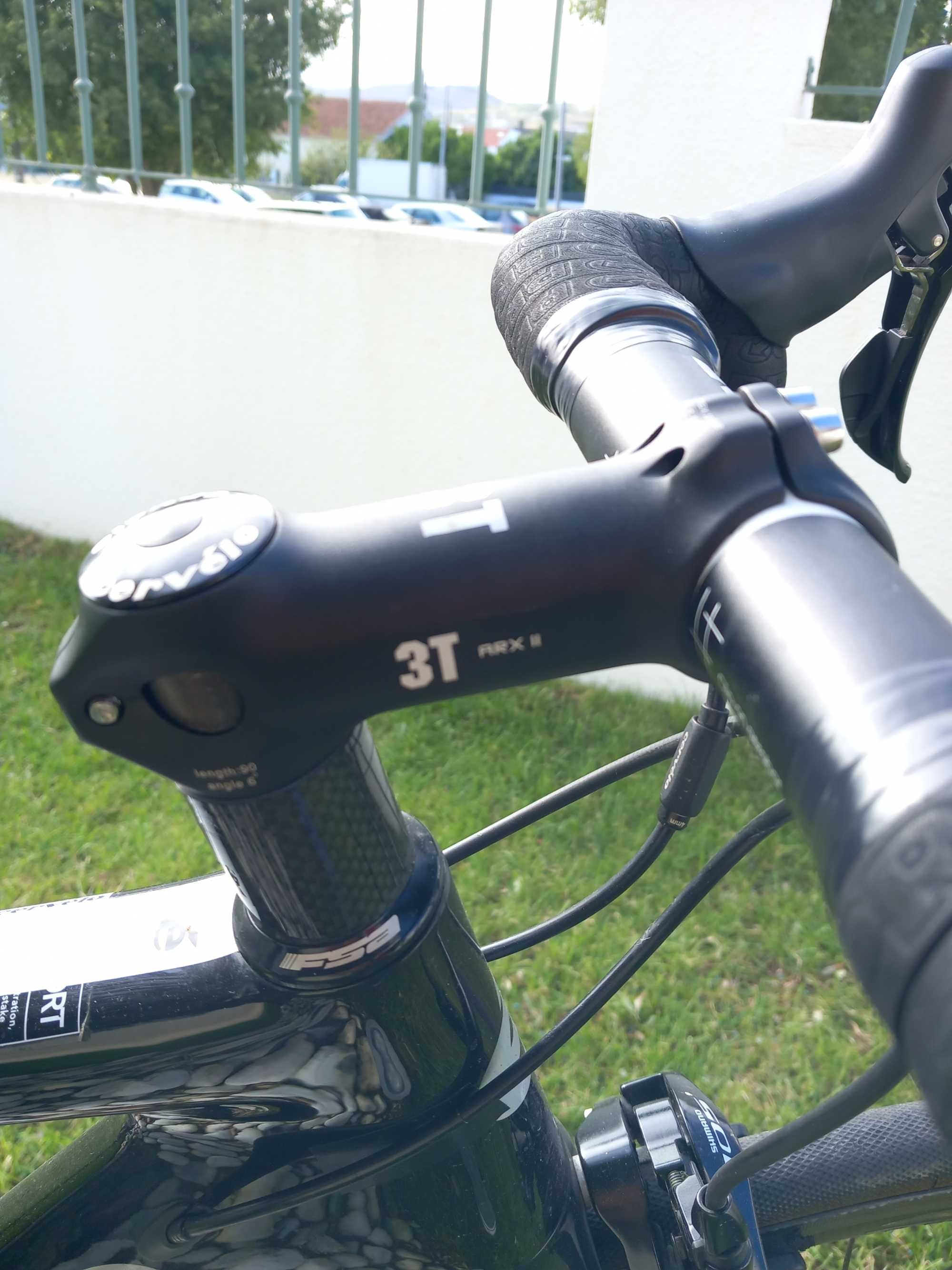 Guiador e avanço 3T - Cervelo S2