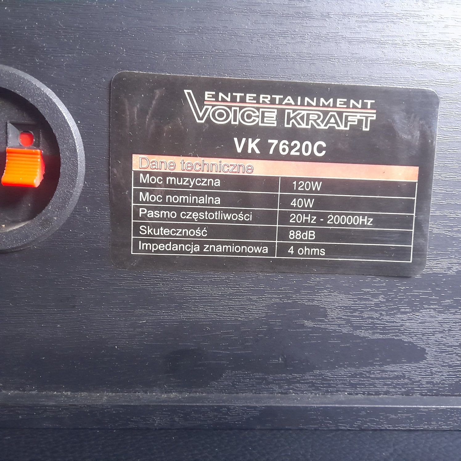 Zestaw głośników kina domowego 2.1 VOICE KRAFT