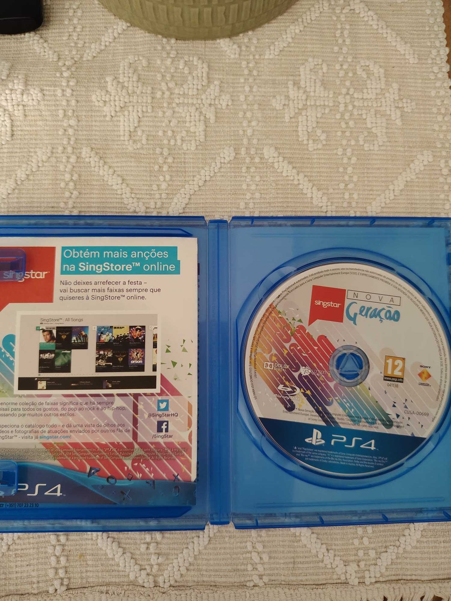 Jogo Singstar PS4