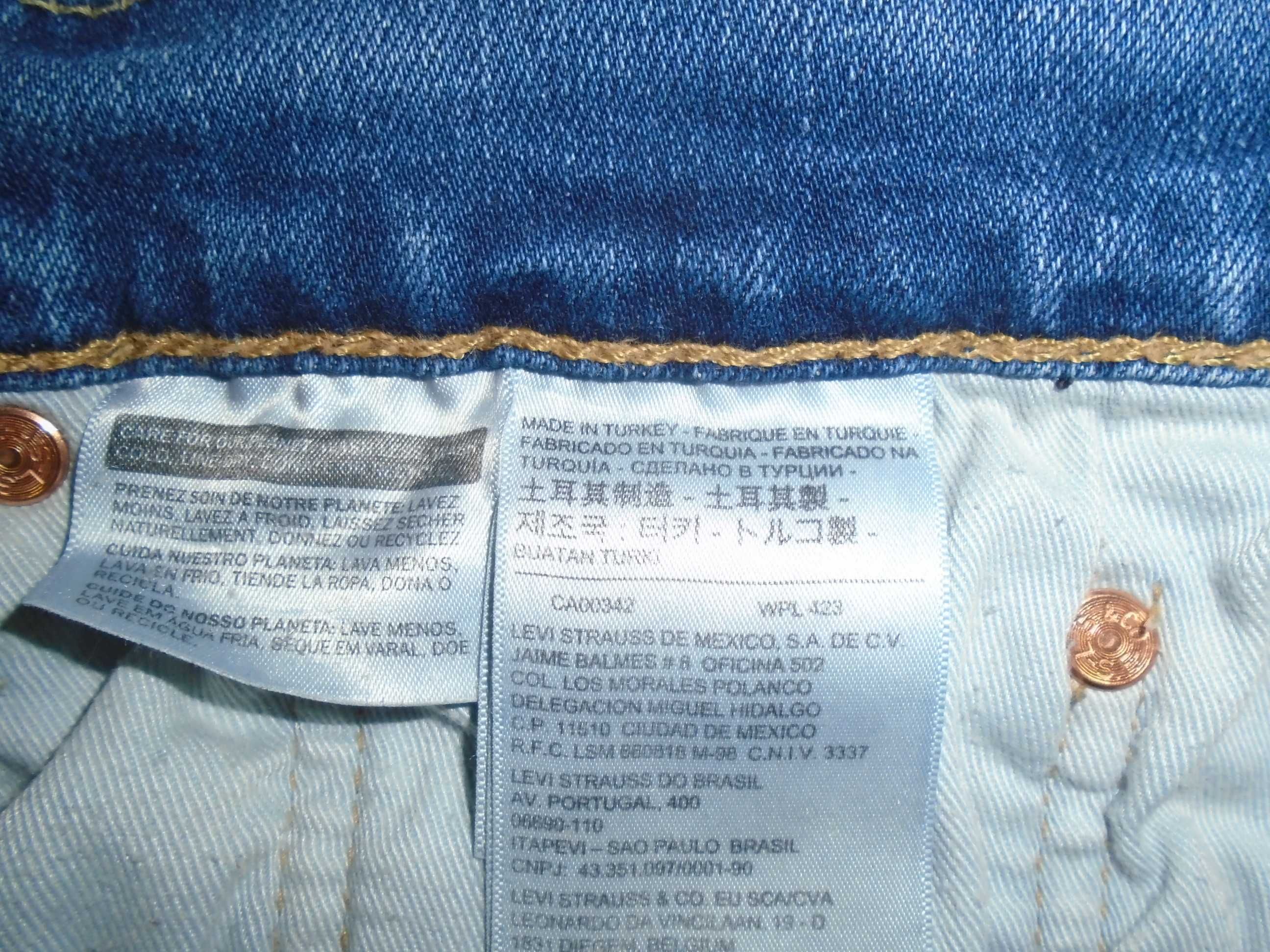 Джинсы Levis 510 USA W32 L32