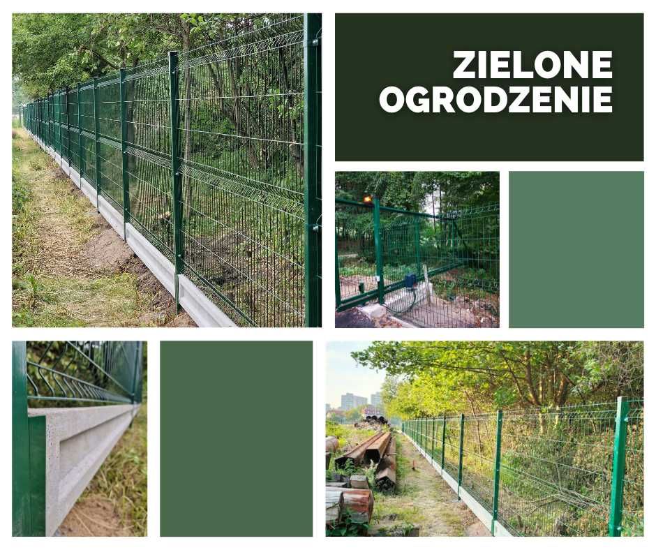 Ogrodzenie panelowe, furtki, bramy, automatyka- materiał plus montaż
