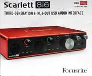 Interfejs audio  Focusrite Scarlett 8i6 (3. generacji)
