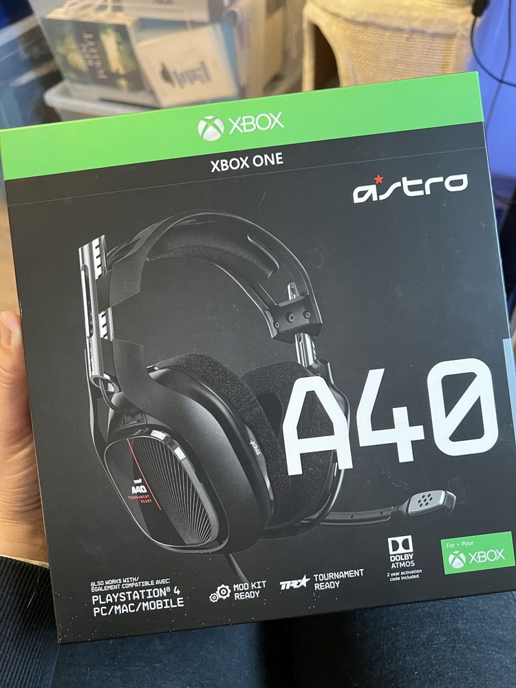 Nowe sluchawki Astro A40 z logo Epic Games (tworca Fortnite)