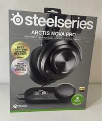 Jak NOWE ! Słuchawki Steelseries Arctis Nova Pro KOMPLET