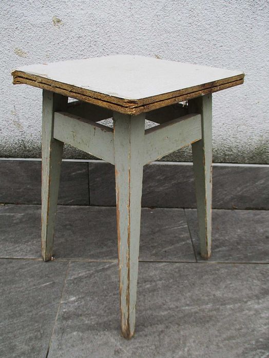 Stołek Taboret PRL