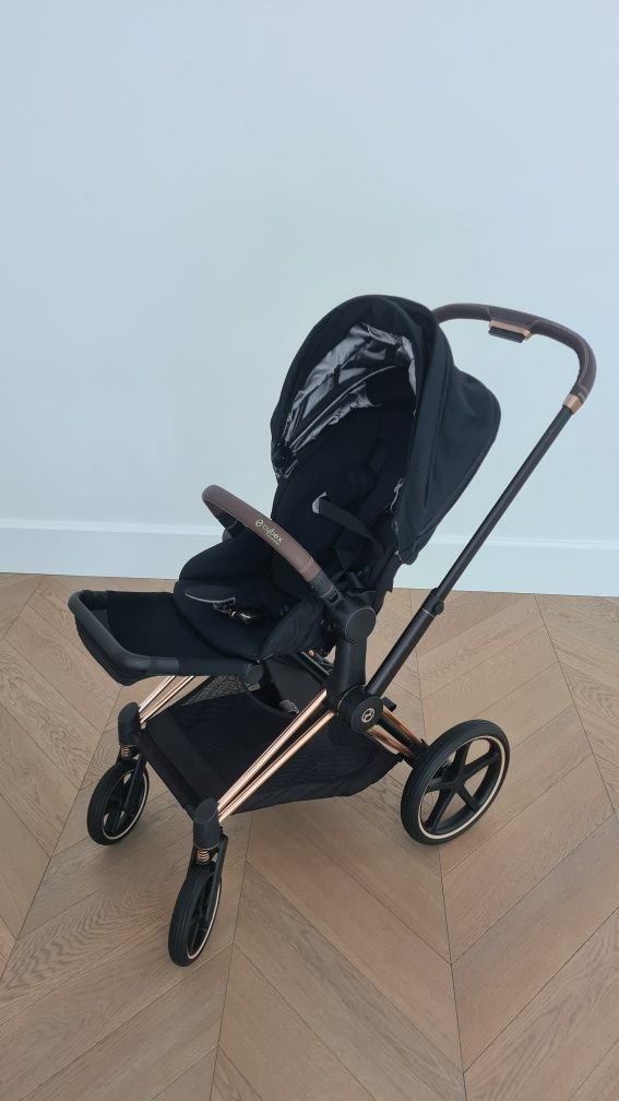 Cybex Priam Rosegold 2.0 – wózek wielofunkcyjny 2w1