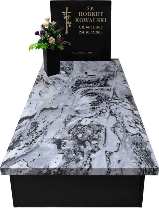 Nagrobki kompozytowe  Nagrobki z kompozytu 2799zł z montażem Poznań