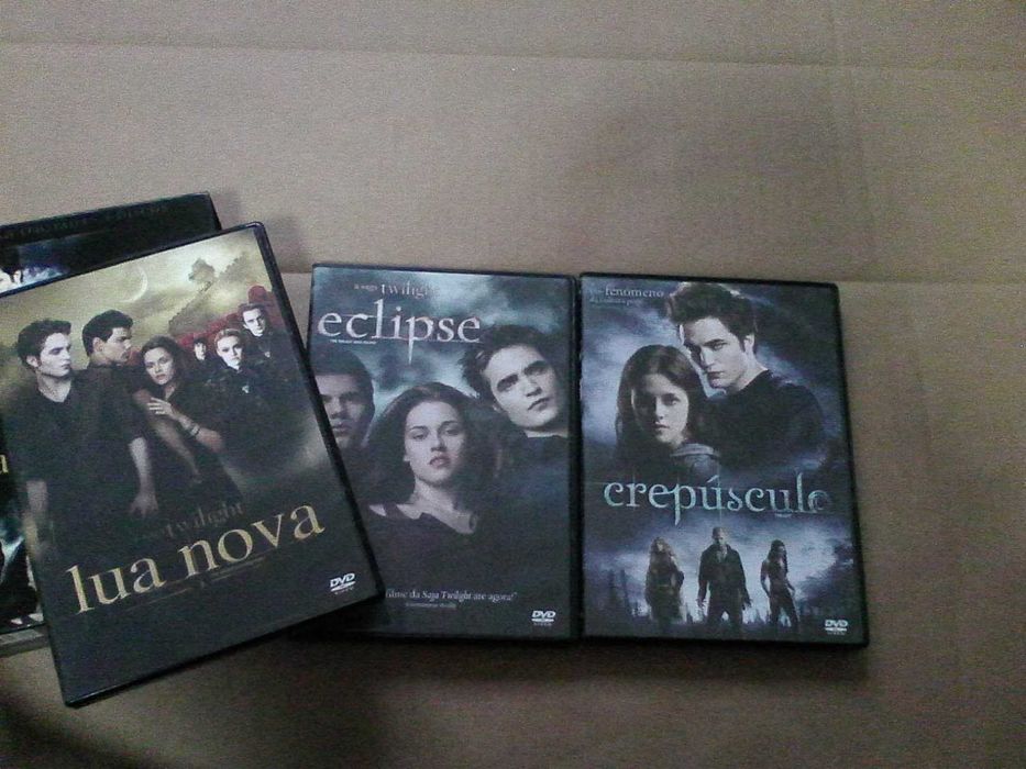 Saga Twilight 3 dvds