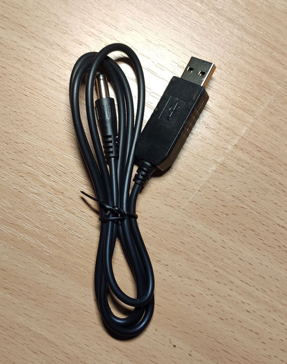 Кабель адаптер перетворювач USB в 9В для роутера