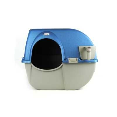 Caixa de areia gatos TAMANHO GRANDE Omega Paw WC Roll N Clean SELADA/