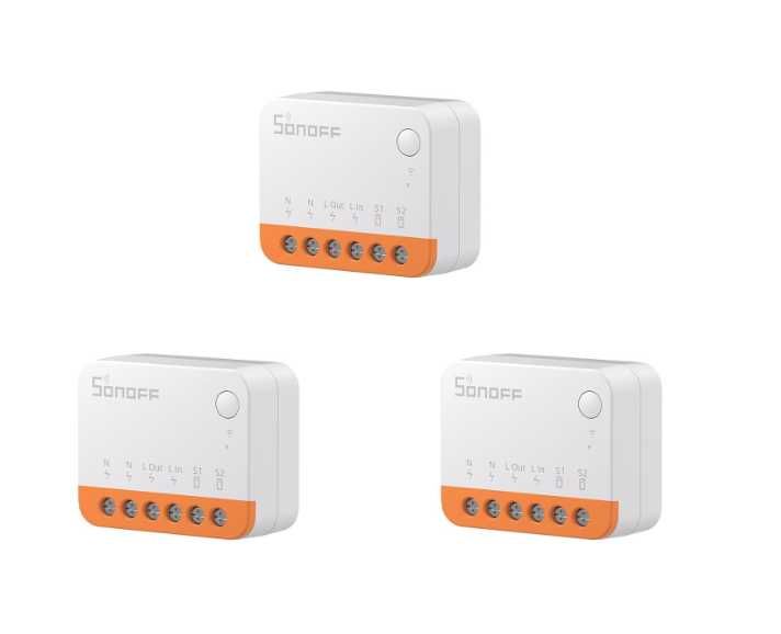 SONOFF Inteligentny przełącznik MINIR4 Wi-Fi, 10 A 2400 W, (3) - Nowy