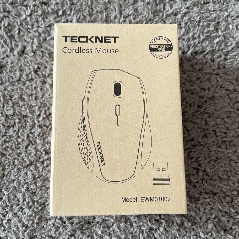 TeckNet Myszka bezprzewodowa sensor optyczny (M19)