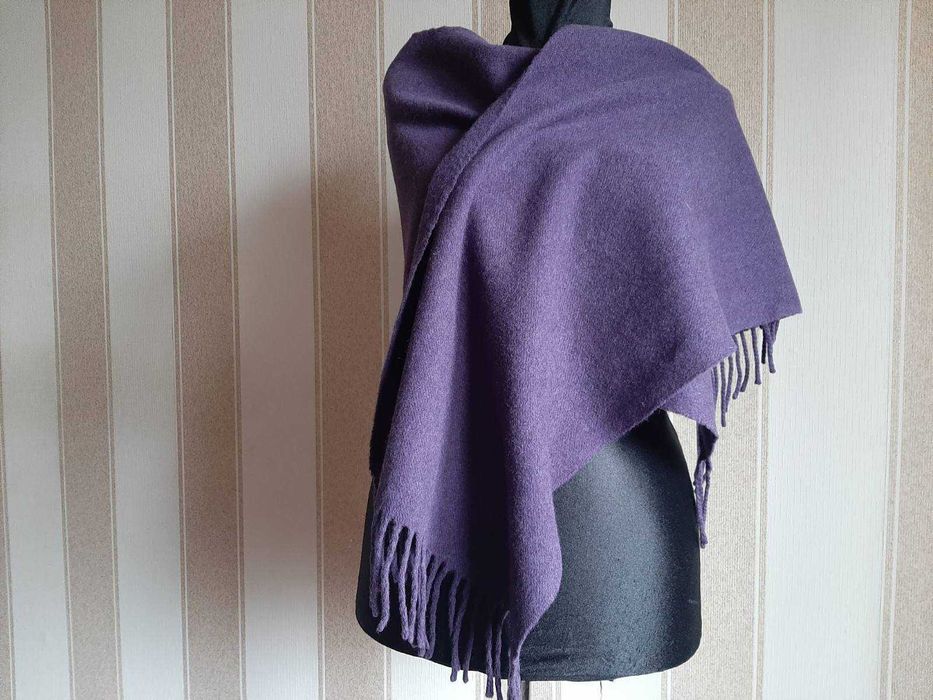 Шарф, зимовий, осінній, 100% КАШЕМІР. Шарф Massimo Dutti.