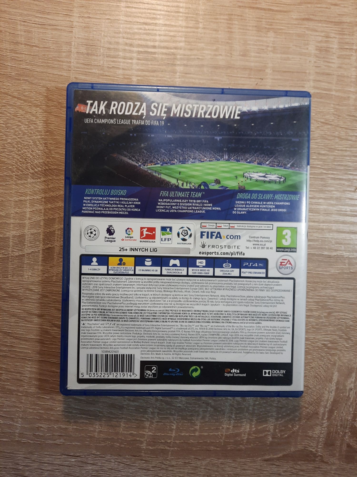 FIFA 19, PlayStation 4