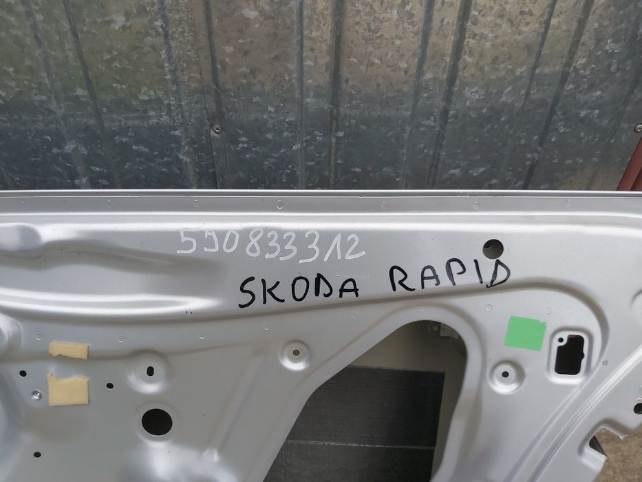 Drzwi prawy tył Skoda Rapid Spaceback 5JJ Oryginał