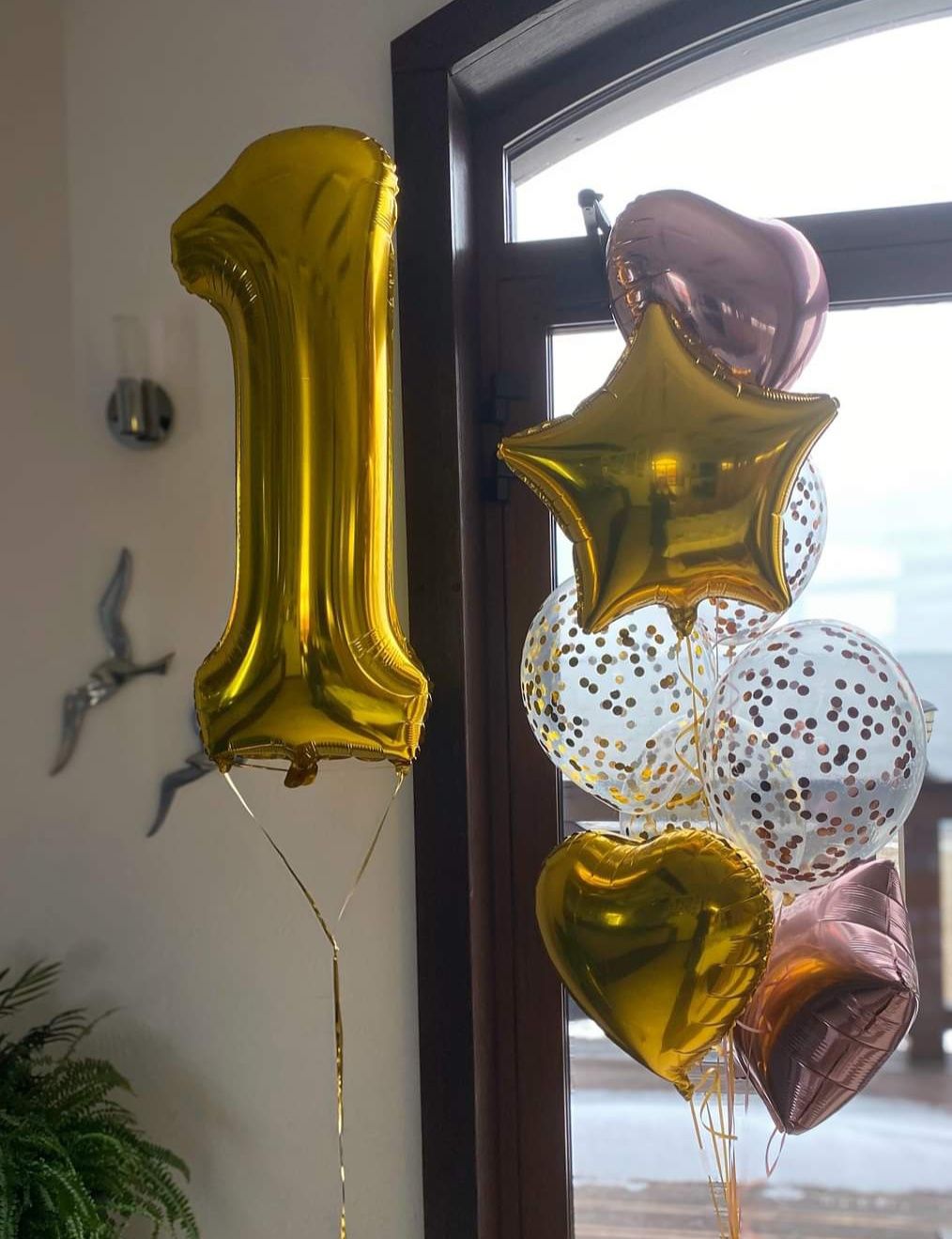 Dostawa! Balony z helem, ścianki z balonów, led Happy Birthday