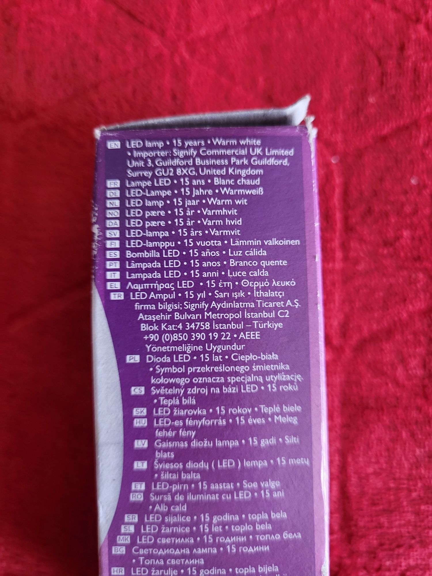 Żarówka E14 led 40 W Philips