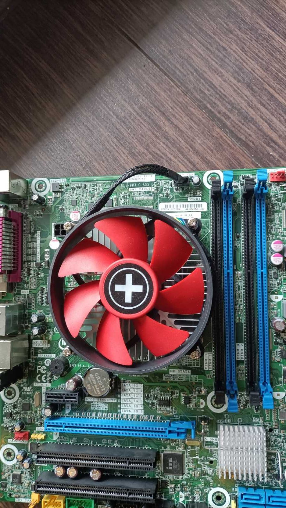 Płyta główna Intel DQ87PG+i7 4770+2x4GB RAM Kingston hyperX+chłodzenie