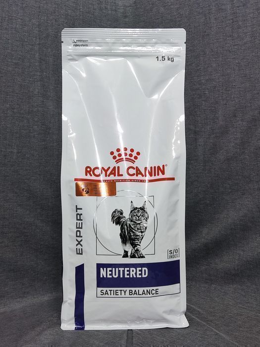 OLX доставка! 1,5kg Royal Canin Neutered Satiety Balance cat