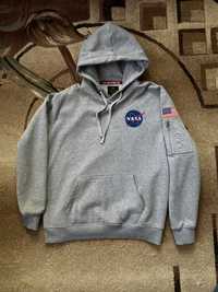 Худі Alpha Industries x Nasa свитшот