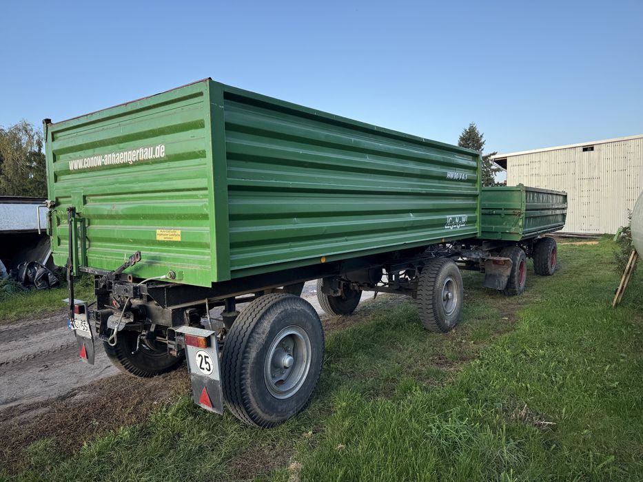 Przyczepa HW 8011 zabudowa CONOW  HL 8ton