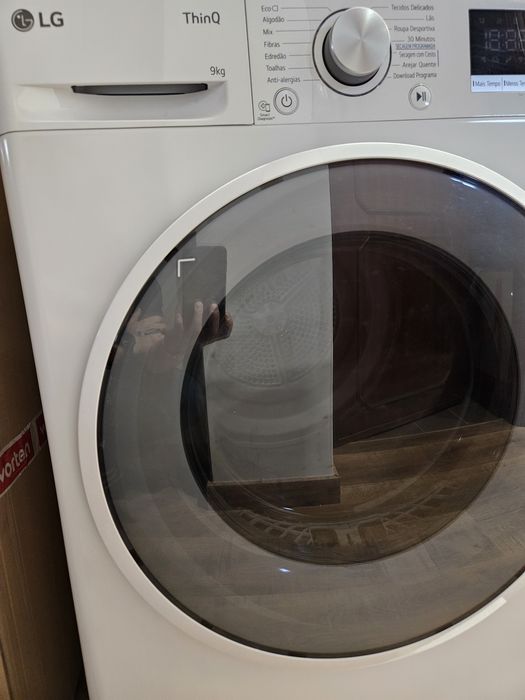 Máquina de Secar Roupa Lg 9Kg - Bomba Calor - Nova c/garantia