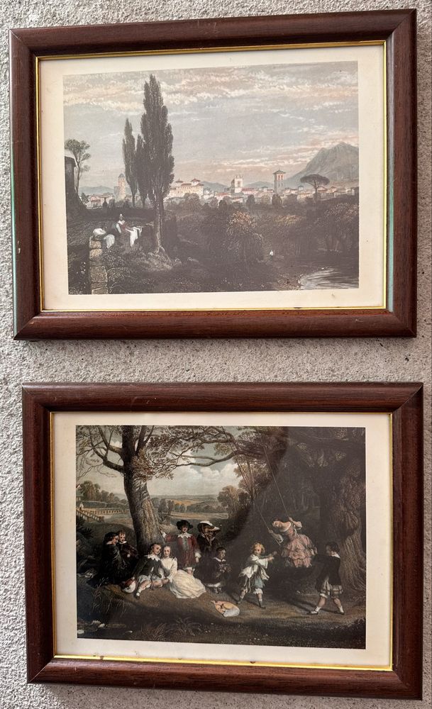 Vendo gravuras antigas , boas molduras, precos de todas