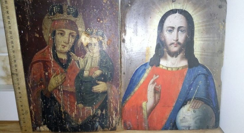 Старинні ікони, ручна праця