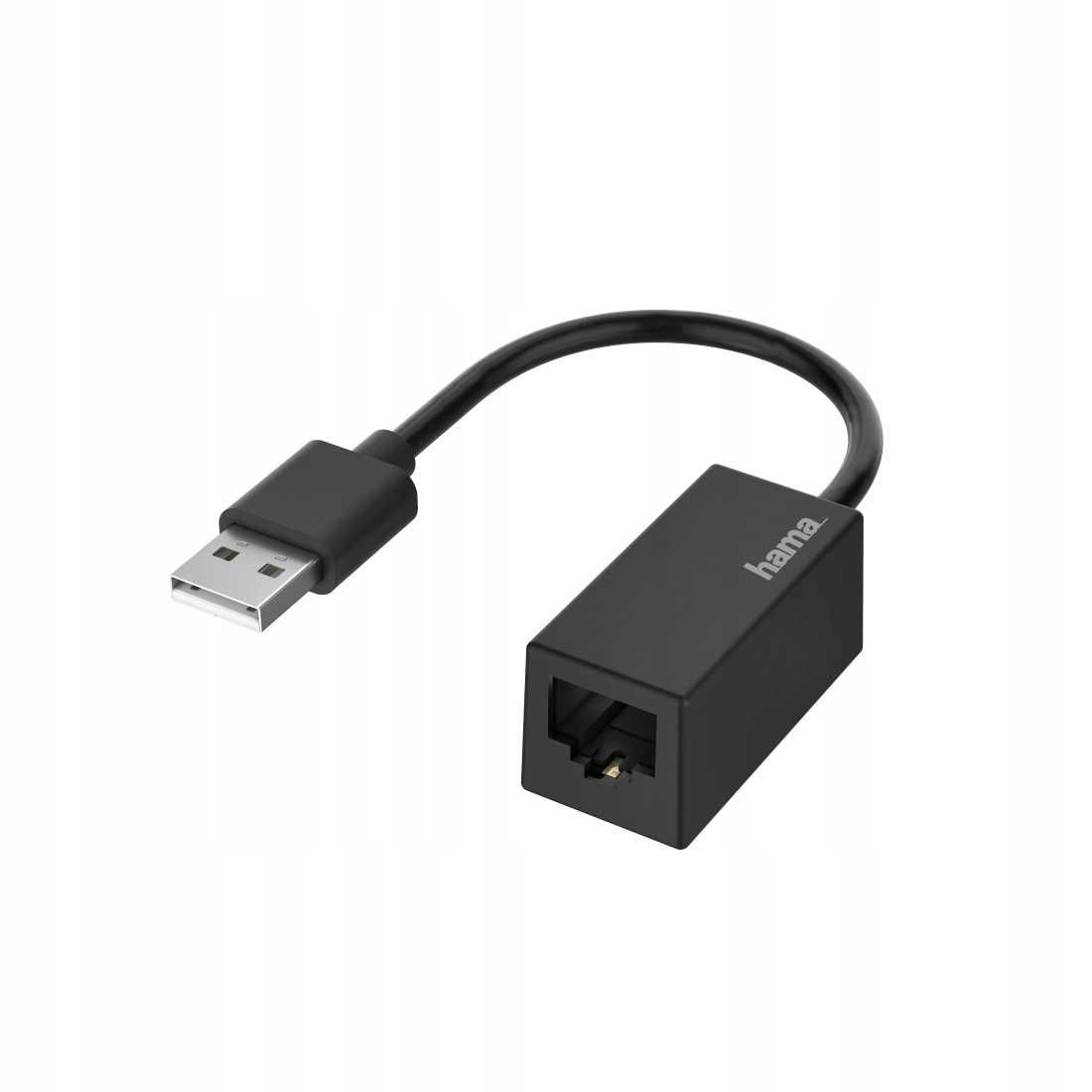 Hama Adapter USB-A -> RJ45 100mbps