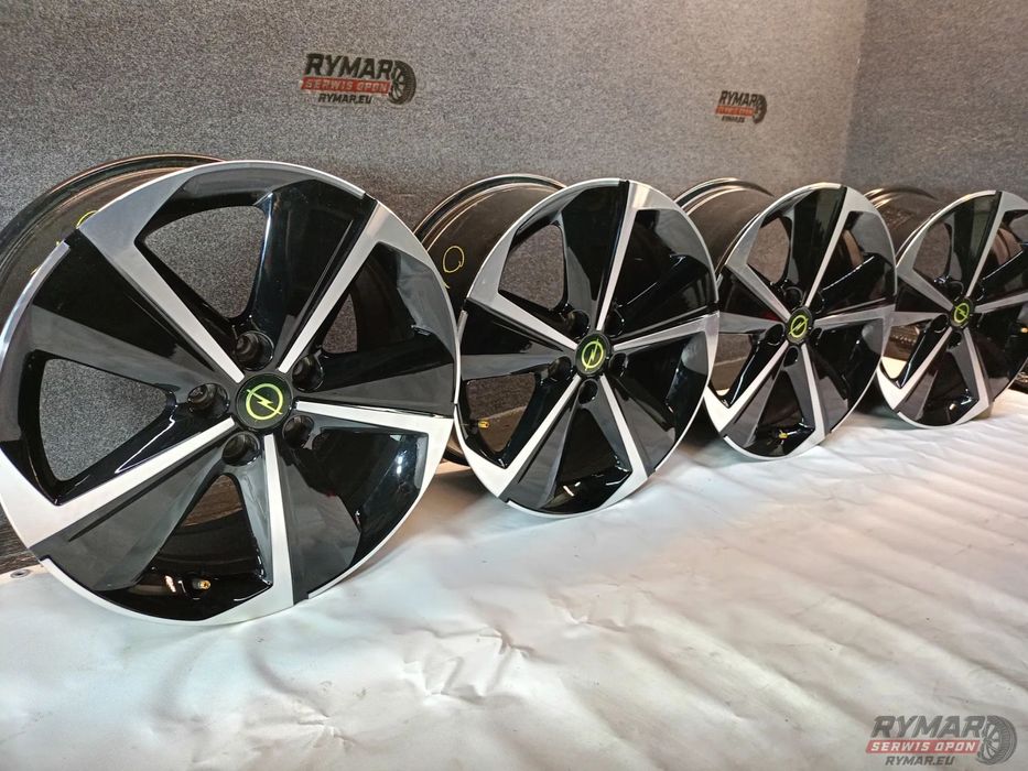 ŚLĄSK ALUFELGI 7.5X17&quot; 5X108 ET44 OE OPEL PEUGEOT ORYGINAŁ KOMPLET